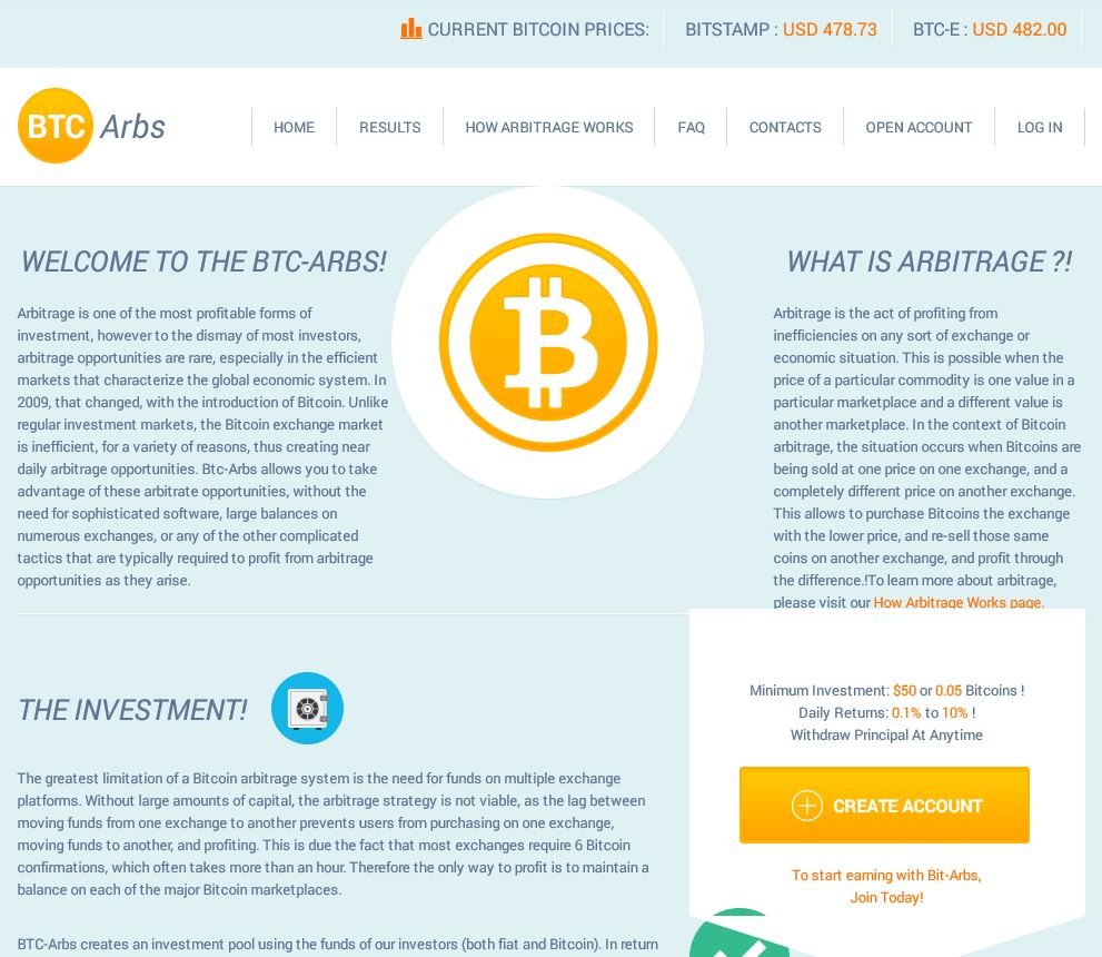 BTC Arbs
